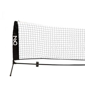 Portable Tennis Net 6m 2 in 1 (tennis + badminton), black - Picture 1 of 4