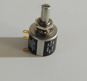 2 K ohm 10 Turn Precision 2 watt Potentiometer - 534-1-1-202 ( NTE 502-0104 ) - Picture 1 of 4