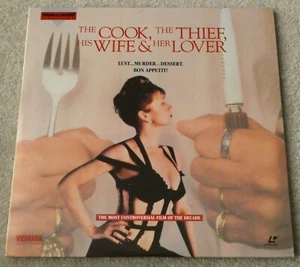 Cook Thief His Wife Her Lover Dbl Laserdisc Set Helen Mirren Richard Bohringer - Picture 1 of 5