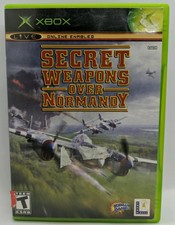 Secret Weapons Over Normandy (Microsoft Xbox) Complete & Mint Disc