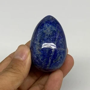 97.8g, 2"x1.3", Natural Lapis Lazuli Egg Polished @Afghanistan, B3045048 - Picture 1 of 10