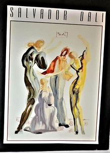 SALVADOR DALI Divine Comedy LA DANSE Wall Art POSTER Vintage XLNT Salvatore Dali - Picture 1 of 7