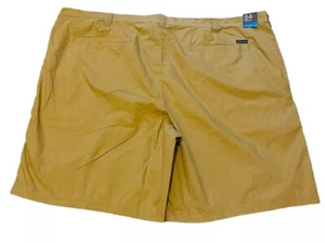 COLUMBIA Big & Tall Washed Out Shorts sz 54 Crouton Khaki Outdoor Hiking - Picture 1 of 7