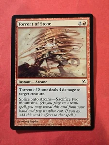 2005 Magic The Gathering Betrayers of Kamigawa #119 Torrent of Stone, C, NF, cd2 - Picture 1 of 3