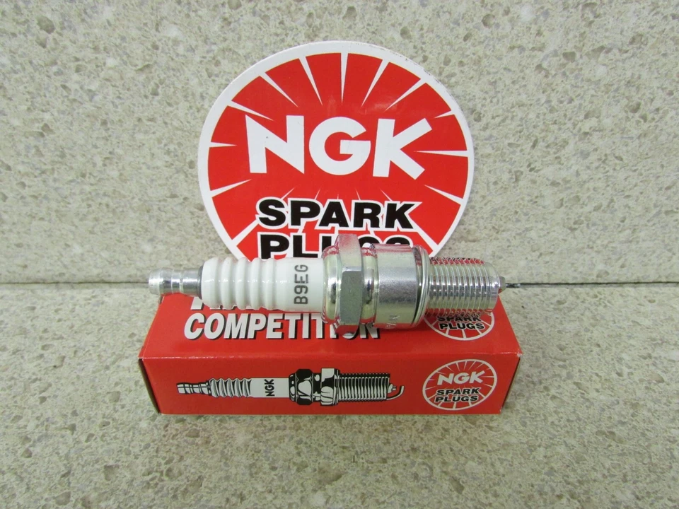 NGK Spark Plug KAWASAKI KX60 KX80 KX250 KX 60 80 250 B9EG - Image 1 of 1