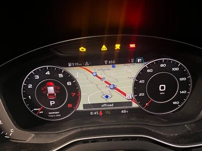 ЦИФРОВОЙ СПИДОМЕТР ПРИБОРНОЙ ПАНЕЛИ В СБОРЕ 74K OEM 2018-2023 AUDI Q5 SQ5 - Изображение 1 из 4