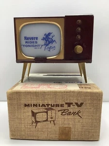 Vintage NBC Paul Revere Rides “Tonight” TV Television Show Money Coin Piggy Bank - Picture 1 of 11