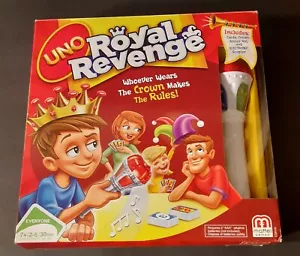 2014 Uno Royal Revenge, Family Card Game, English, Complete * SEE PICS READ * - Picture 1 of 9