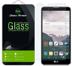 DMAX ARMOR - Tempered Glass Round Edge Clear Screen Glass Protector - Fits 8"x5"