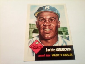 1991 TOPPS ARCHIVES ⚾  The Ultimate 1953 Series ⚾ #1 JACKIE ROBINSON DODGERS