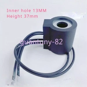 1pc Hydraulic solenoid valve insert coil inner hole 13mm high 37mm With line - Picture 1 of 3