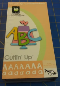Cricut Cuttin' Up Font Cartridge By Provo Craft 29-0288  Link Status Unknown  - Picture 1 of 8
