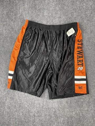Tony Stewart Nascar Shorts Adult Large Black Drawstring Home Depot Racing Gym Cover