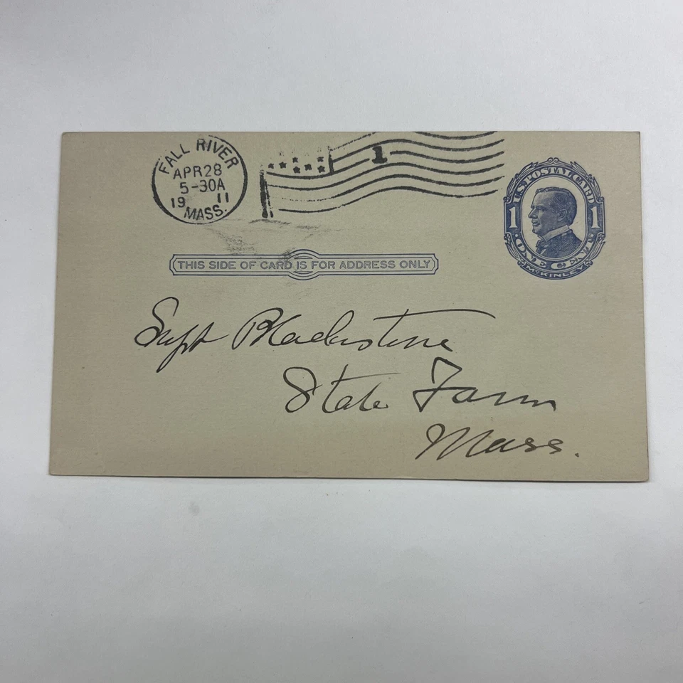 US SC UX22 Fall River MA 4-28-11 5:30am #B91 - Image 1 of 2