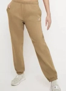 New Champion Reverse Weave Sweatpants Adjustable Lounge Women Body Beige Small S - Picture 1 of 6