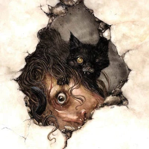 Fabio Frizzi - Edgar Allan Poe - The Black Cat Vinyl LP & Poster Cadabra Limited - Picture 1 of 3