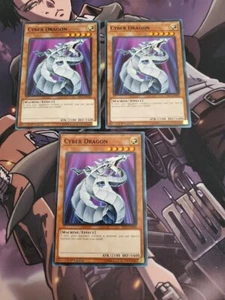 Yugioh - Cyber Dragon YS17-EN008 NM 1st ed Common x3 - Picture 1 of 1