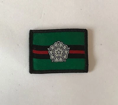 Yorkshire Regiment TRF Badge, Yorks Army Military MTP Patch, Hook & Loop Option