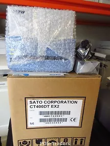 NEW IN BOX Sato CT400 DT CT400DT EX2 203DPI WiFi WIRELESS Thermal Label Printer - Afbeelding 1 van 1