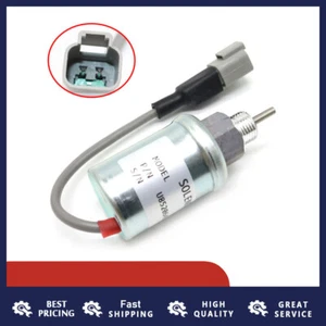 New U85206452 12V Fuel Shutoff Solenoid 185206452For Perkins 185206450 USA - Foto 1 di 14