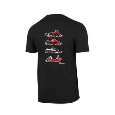 POLARIS MEN'S SNOWMOBILE TEE POLARIS MEN'S VINTAGE SNOWMOBILE TEE NEW - Image 1 of 4