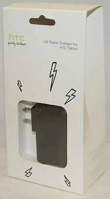 NEW HTC US Travel Car Charger Micro USB for HTC Tablet EVO VIEW 4G - PSH6345Q - Image 1 of 3