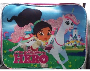 Nickelodeon Nella Principessa Cavaliere Eroe Reale Lunch Box Nuovo con etichette - Foto 1 di 5