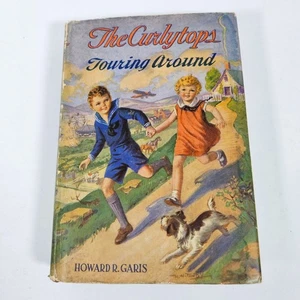 The Curlytops Touring Around Howard R Garis 1925 Cupples & Leon Hardcover DJ - Bild 1 von 10