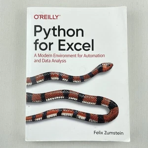 Python for Excel : A Modern Environment for Automation... by Felix Zumstein Book - Picture 1 of 15