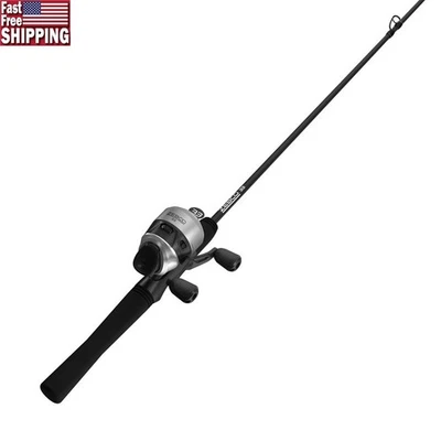 Fishing Rod Reel Combo Spincast 6ft 2pc Moderate Fast Action 10lb Line New - Image 1 of 4