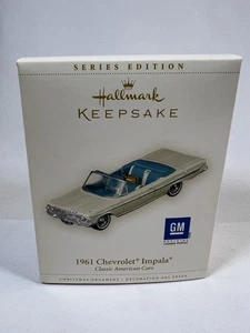 Hallmark 2006 1961 Chevrolet Impala Classic Am Cars #16 Keepsake Ornament - Picture 1 of 3
