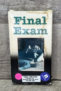 FINAL EXAM First Release 1981 Embassy Video Horror VHS Video Tape Slasher Rare - Picture 1 of 15