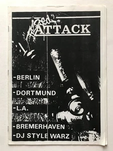Aerosol Attack  German Graffiti Street Art Photocopy Zine Rare - Imagen 1 de 4