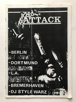 Aerosol Attack  German Graffiti Street Art Photocopy Zine Rare - Image 1 of 4