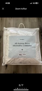 Brooklinen Down Alternative ALL SEASON Comforter Queen/Full - Picture 1 of 4