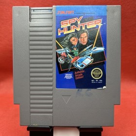 SPY HUNTER Authentic 1987 NES Nintendo Game Cartridge TESTED & WORKING 5 Screw