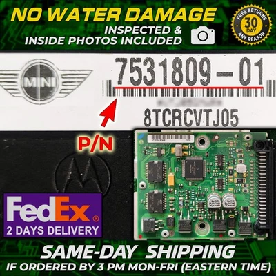 ✅ Unidad de computadora módulo de control de transmisión TCM TCU 2002-08 Mini Cooper 1,6 L OEM Foto 1 de 4