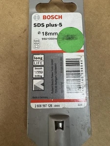 Bosch SDS Plus - 5 Hammerbohrer 18 x 950 x 1000 mm 2 schneidig 1618597126 - Bild 1 von 5