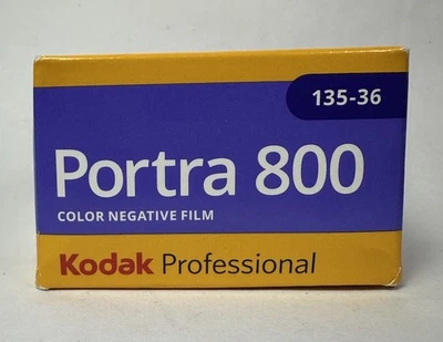 Kodak Professional Portra 800 135-36 Color Negative Film Exp 02/2027 New Sealed - Image 1 of 4