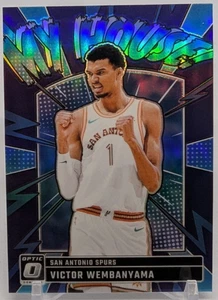 🏀2024-25 Panini Donruss Optic - Victor Wembanyama #19 My House Purple Prizm🏀 - Picture 1 of 3