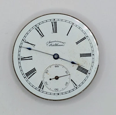 1896 Waltham Watch Movement- For Repair Or Restoration - Not Working - Image 1 of 3