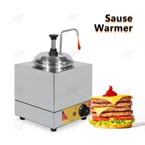 3L Sauce Warmer Sauce Heating Dispenser Pump Machine for  Chocolate Cheese 500W - Picture 1 of 10