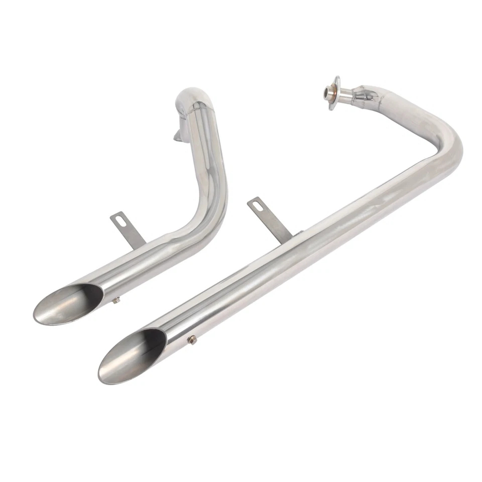 Exhaust Pipe Silencer System for Yamaha V Star Virago 250 XV250 XV125 1998-2023 - Image 1 of 4