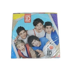 Rare One Direction Birthday Party 16 Napkins Theme NEW! - Picture 1 of 4