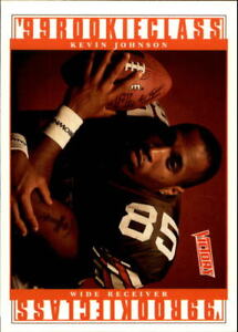 1999 Upper Deck Victory Football Card #412 Kevin Johnson Rookie
