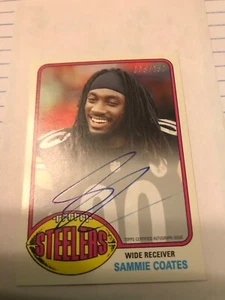 2015 Topps 1976 Topps Rookie Auto /250 Sammie Coates #76A-SC Rookie Auto RC; #95 - Picture 1 of 9