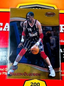 1998-99 Bowman's Best - #92 Hakeem Olajuwon 50% OFF 3+ FIXED CARDS! NBA - Picture 1 of 2