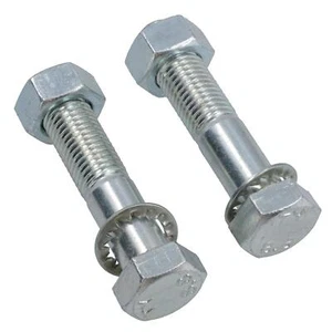 PAIR Tow Bar / Tow Ball Bolts 75mm Long with Nuts & Washers HIGH TENSILE - Picture 1 of 6