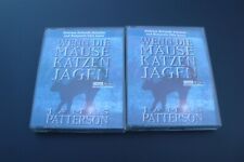 James Patterson 4x MC Hörbuch: Wenn die Mäuse Katzen jagen -Hörbuchkassette 1999