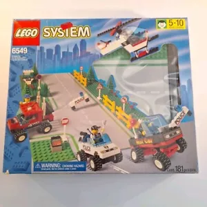 RARO LEGO 6549 Roadblock Runners ritirato parti mai aperte in scatola aperta 100% - Foto 1 di 12